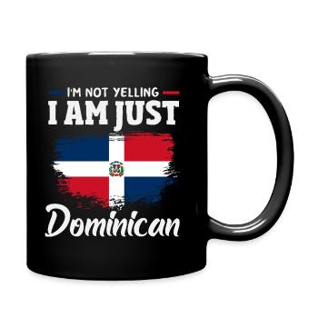 Drapeau de la République dominicaine Dom Rep Pride - Mug uni - noir - Droite
