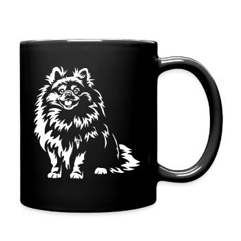 Poméranie « Édition Noire » - Mug uni - noir - Droite