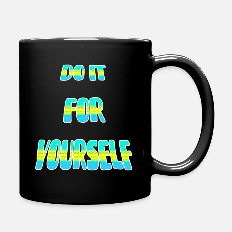 Fais-le point. - Mug uni - noir
