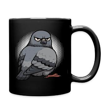 Pigeon pigeons pigeon fancier pigeon fancier - Full Colour Mug - black - Right