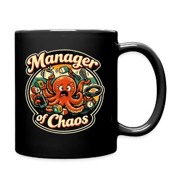 Chaos Manager Ink Octopus - Full Colour Mug - black - Right
