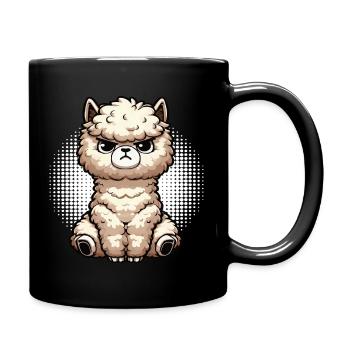 alpaca llama owner alpaca llamas llamas llamas - Full Colour Mug - black - Right