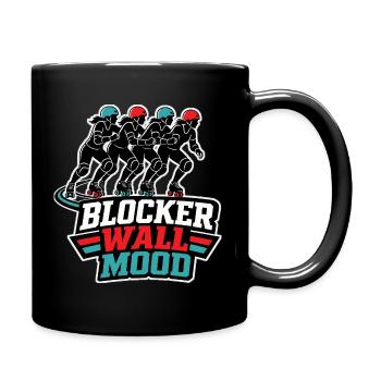 AMBIANCE DU MUR DE BLOCAGE - Mug uni - noir - Droite