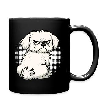 Malteser Propriétaire Maltese Lovers - Mug uni - noir - Droite