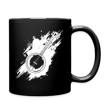 Banjo Sketch - Mug uni - noir - Droite