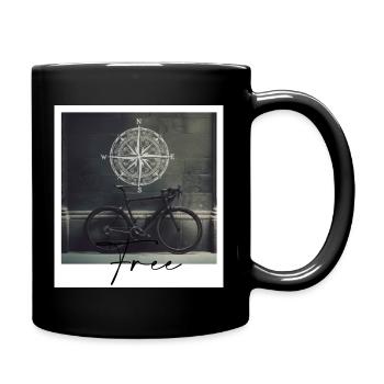 Bike - Full Colour Mug - black - Right