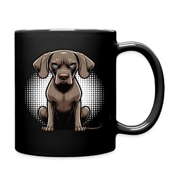 Weimaraner Weimaraner Owner Weimaraner Enthusiast - Full Colour Mug - black - Right