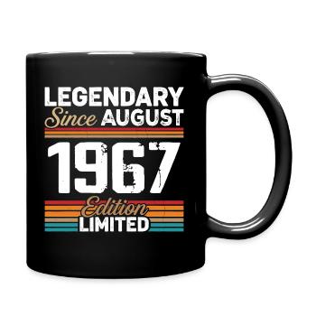 Légendaire Depuis Août 1967 Vintage Rétro - Mug uni - noir - Droite