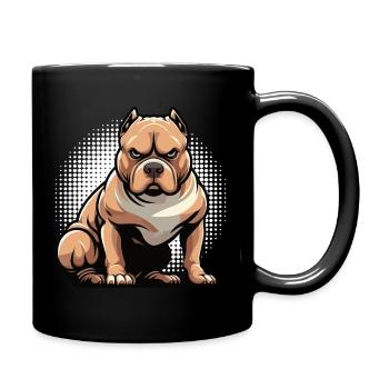 American Bully Bully Pit Bullys Bully Owner - Full Colour Mug - black - Right