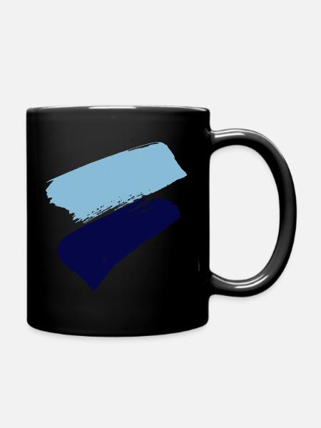 Dublin Flagge - Tasse einfarbig - Schwarz