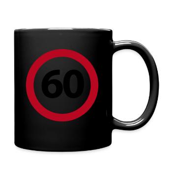 60 Anniversaire - Mug uni - noir - Droite