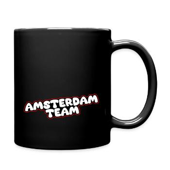 Amsterdam Team - Full Colour Mug - black - Right
