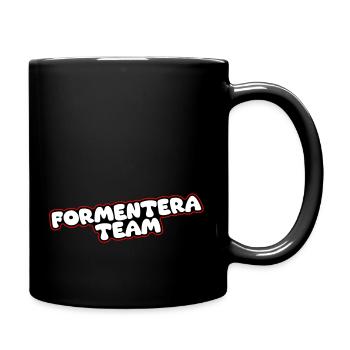 Formentera Team - Tasse einfarbig - Schwarz - Rechts