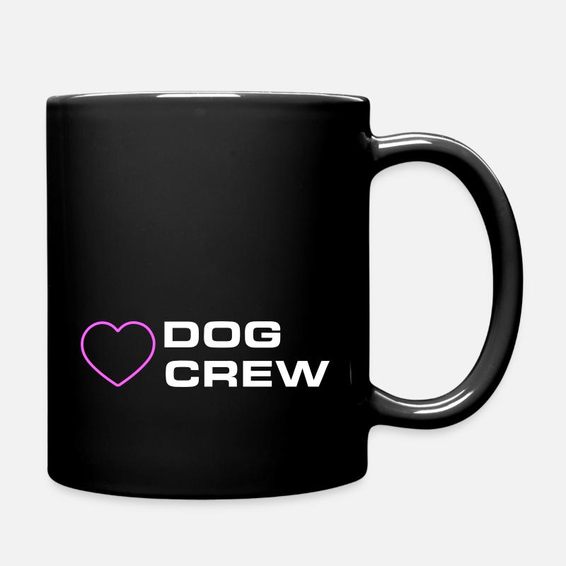 Dog Crew - Tasse einfarbig - Schwarz
