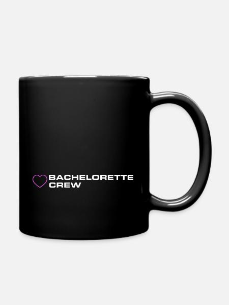 Bachelorette Crew - Tasse einfarbig - Schwarz
