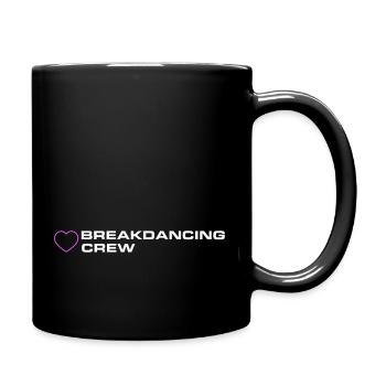 Breakdancing Crew - Tasse einfarbig - Schwarz - Rechts
