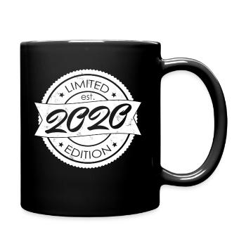 Limited Edition est 2020 - Tasse einfarbig - Schwarz - Rechts