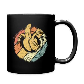 banana - Full Colour Mug - black - Right