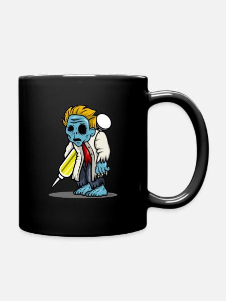 Docteur Zombie HARIZ Halloween horreur effrayant - Mug uni - noir
