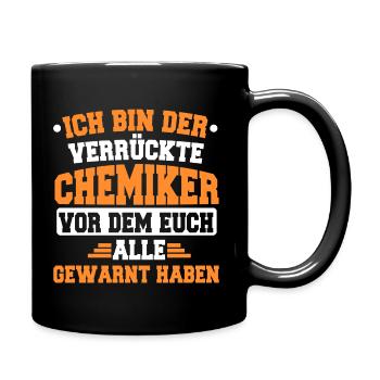 Dire chimiste - Mug uni - noir - Droite