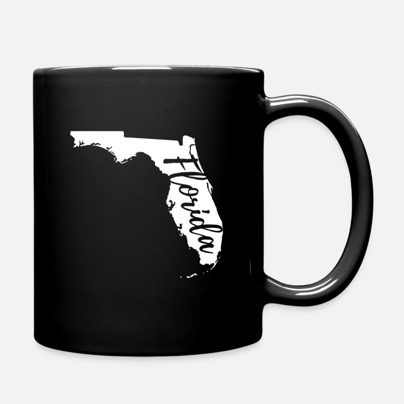 Florida - Tasse einfarbig - Schwarz