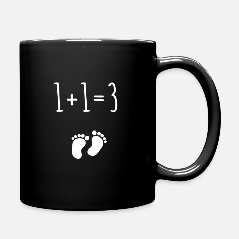 Soon we will be 3 - Full Colour Mug - black
