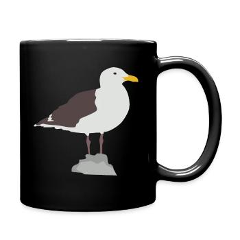 gull - Full Colour Mug - black - Right