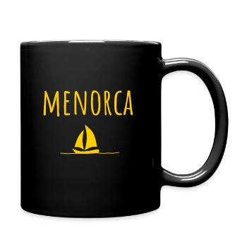 Vacances à la voile à Minorque Vacances de rêve à Minorque - Mug uni - noir - Droite