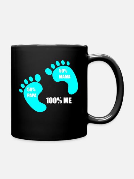 T-SHIRT DE BÉBÉ, POUR LES ENCEINTES ENCEINTES, - Mug uni - noir