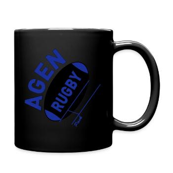 AGEN RUGBY - Tasse einfarbig - Schwarz - Rechts