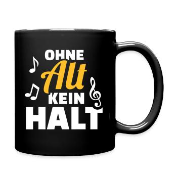 Chor - Tasse einfarbig - Schwarz - Rechts