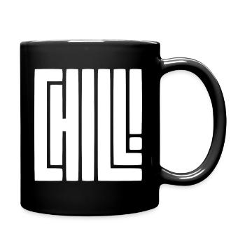 Chill! - Full Colour Mug - black - Right
