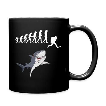 SCUBA EVOLUTION - Tasse einfarbig - Schwarz - Rechts