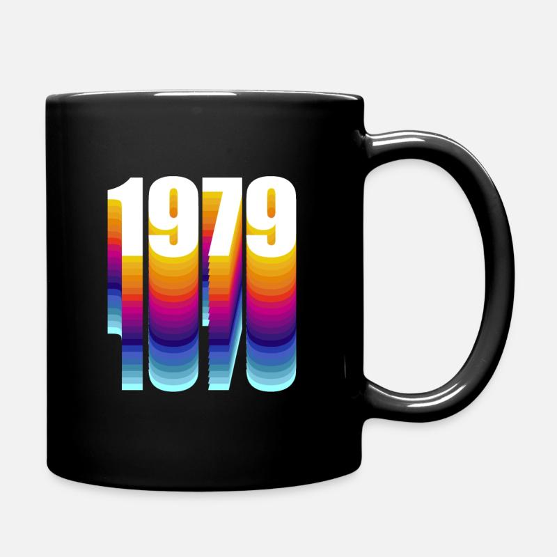 1979 - Tasse einfarbig - Schwarz