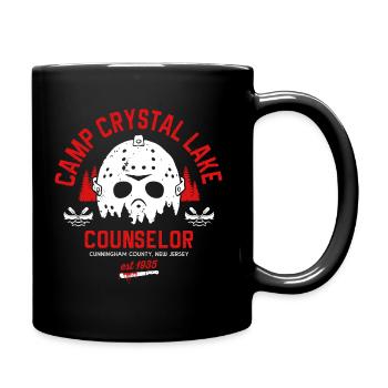 Conseiller du Camp Crystal Lake - Mug uni - noir - Droite