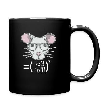 Lab Rat Science Scientist Technicien de laboratoire - Mug uni - noir - Droite