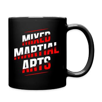 MMA / Mixed Martial Arts - Full Colour Mug - black - Right