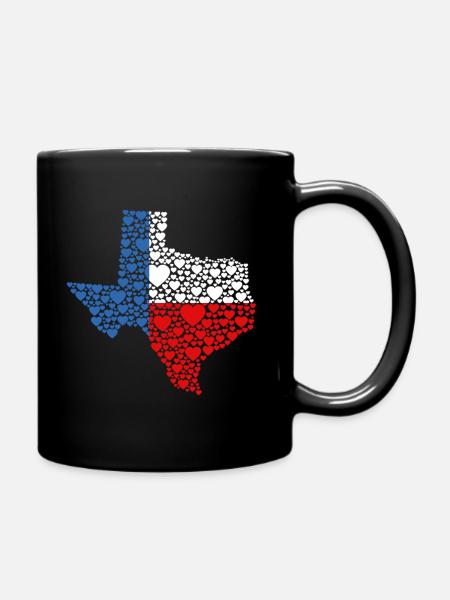 Texas Heart - Mug uni - noir