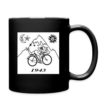 Albert Hofmann LSD 1943 Schwarz & Weiß - Tasse einfarbig - Schwarz - Rechts