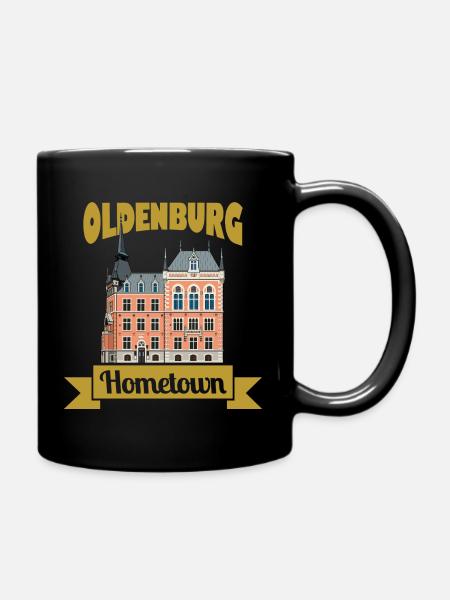 Ville natale d'Oldenburg - Mug uni - noir
