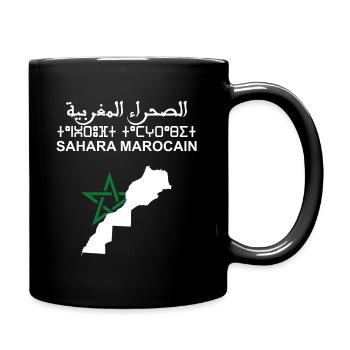 Moroccan Sahara - Full Colour Mug - black - Right
