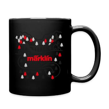 Märklin Rail Network Landscape - Full Colour Mug - black - Right