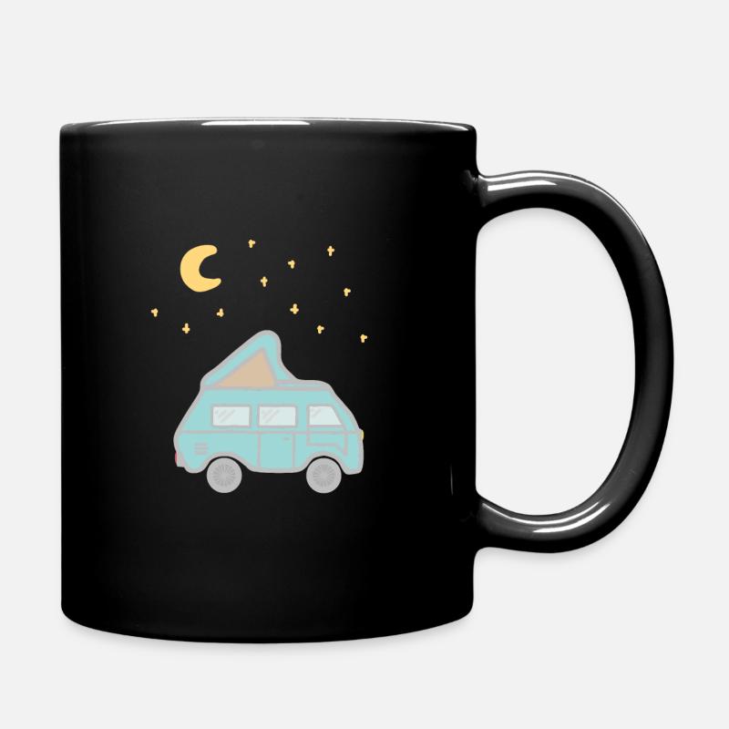 Camping Camper Campervan Camping amour - Mug uni - noir