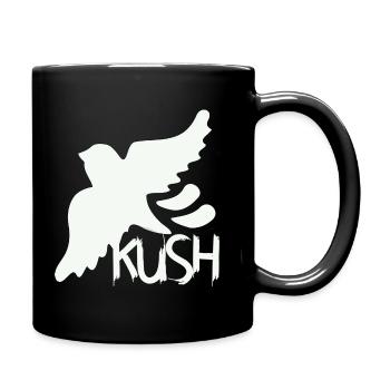 kush bird - Mug uni - noir - Droite