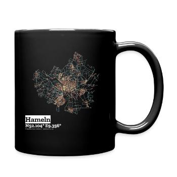 Hameln Basic Pastels - Tasse einfarbig - Schwarz - Rechts