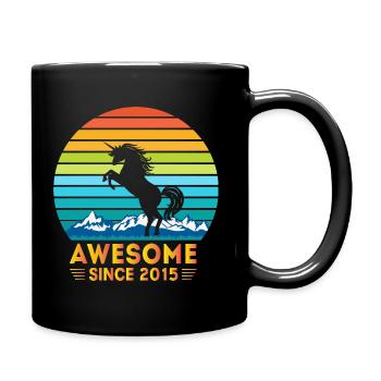 6ème cadeau d'anniversaire, anniversaire de garçons de filles de 6 ans - Mug uni - noir - Droite