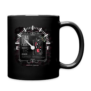 Cuba Libre - Tasse einfarbig - Schwarz - Rechts