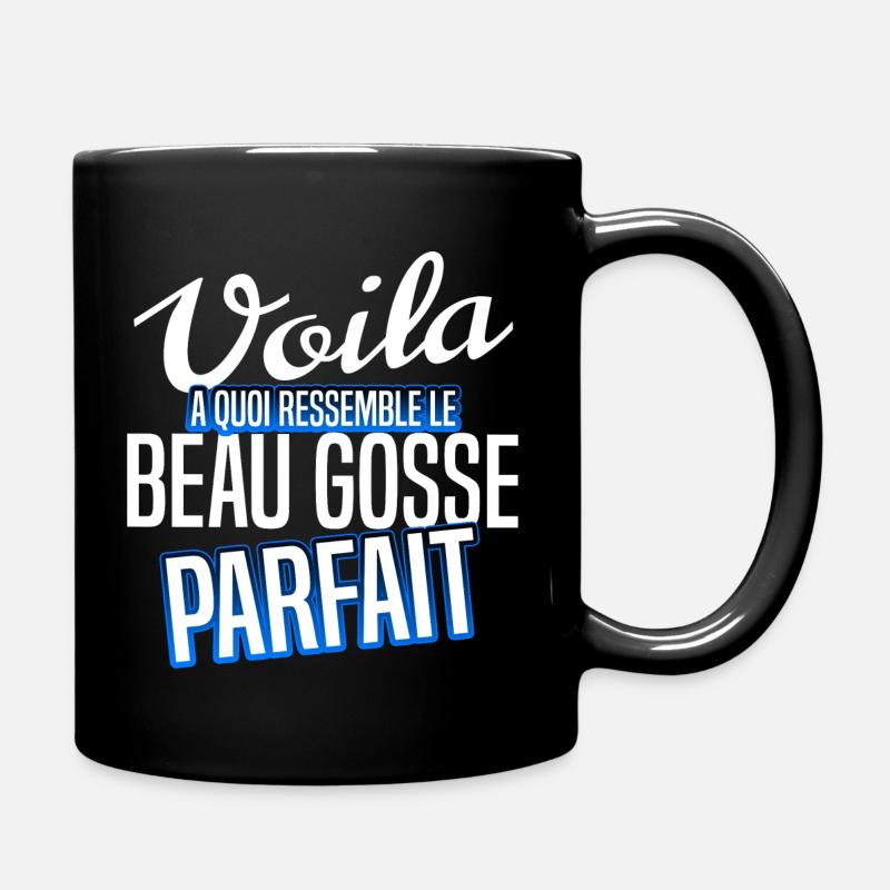 beau gosse - Mug uni - noir