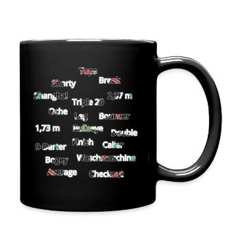 darts - Full Colour Mug - black - Right