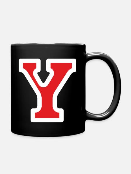 yps - Full Colour Mug - black